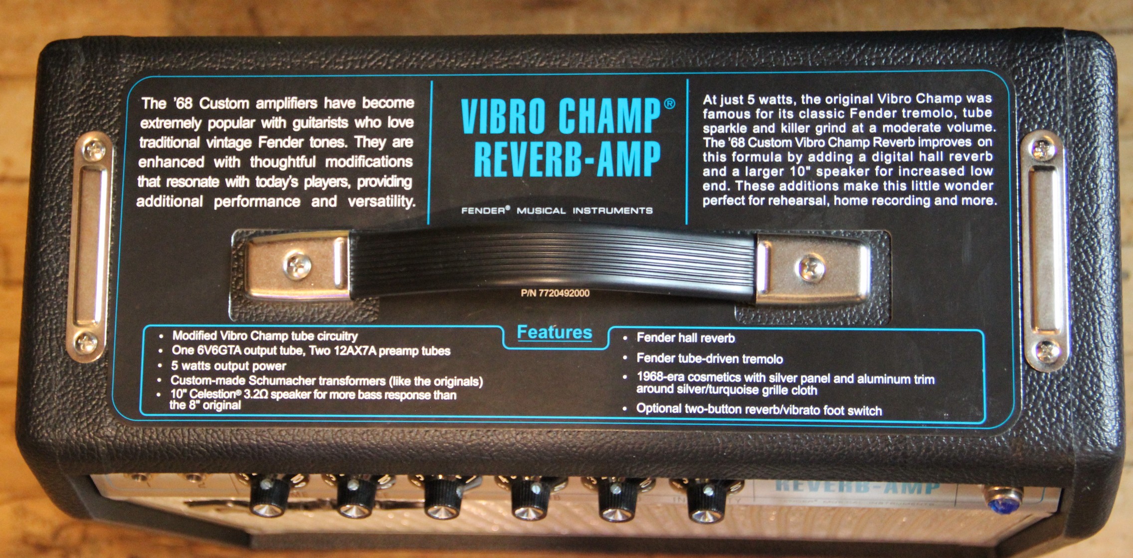 68 Custom Vibro Champ Reverb The Guitar Spot